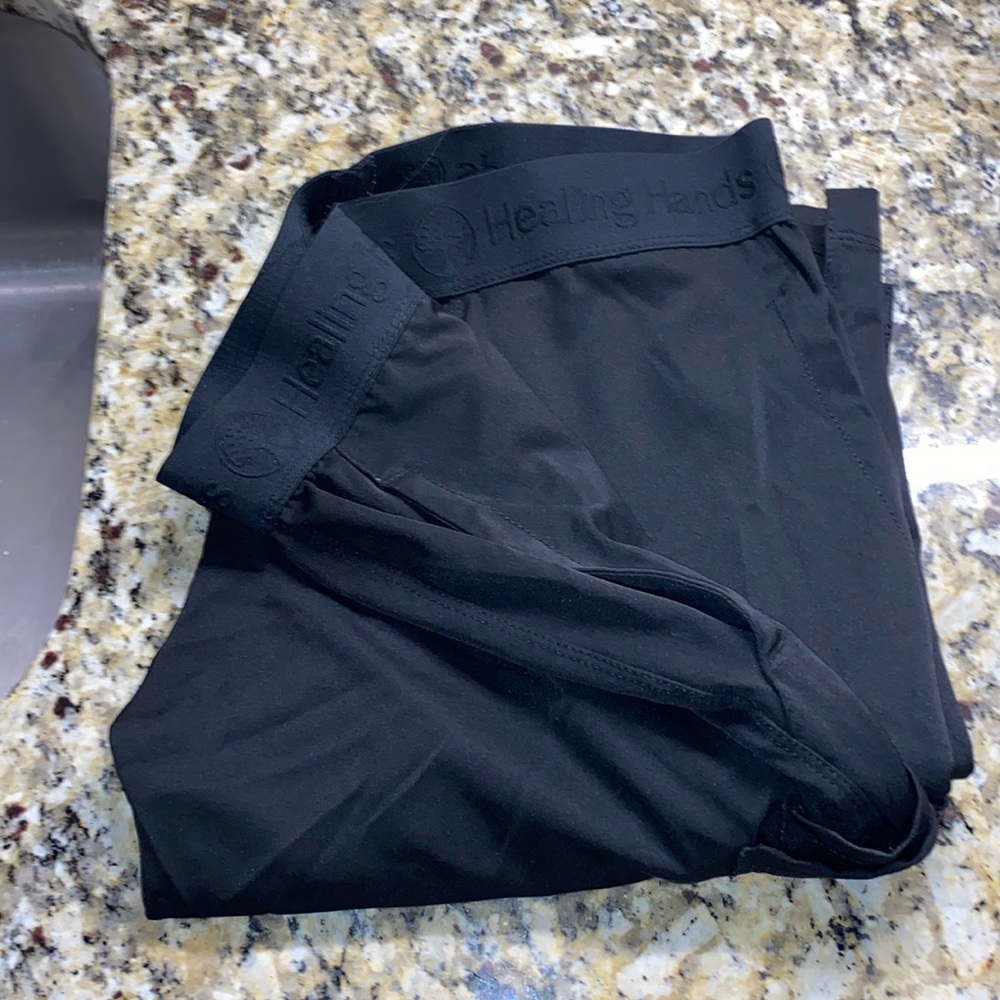 Healing hands scrub bottoms small/ long